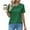 518_Green, variant on YEJIMAN Short Sleeve T-shirt, Black Womens Tshirts Cotton, Womens Casual Crew Neck Short Sleeve Pleated Tops Blouses Fashion Clothes 2024, Big & Tall