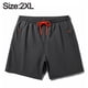 thumbnail image 2 of Pantalones cortos grises con bolsillo con cremallera Pantalones de playa para hombre, 2 of 6