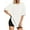 A-Short Sleeve White, variant on Oversized T Shirts for Women Short Sleeve Loose Fit Crewneck Tees Summer Tops