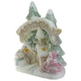 thumbnail image 3 of Northlight LED Lighted Snowy Winter Village "Merry Christmas" Decoration - 16.5", 3 of 5