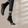 thumbnail image 4 of Zando 4 Pairs Pilates Grip Socks for Women Yoga Socks with Grips Hospital Socks Grippy Socks Dance Socks, 4 of 5