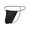1Pack:Black, variant on Men's Nylon Thin Waistband Low Rise Thong Underwear, Black, 1-Pack, 3XL