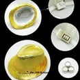 thumbnail image 5 of Sequined Fedora Hat Luminous Adult Jazz Hat 9 Lantern Stage Performance Adult Jazz Hat Led Stage Hat, 5 of 6