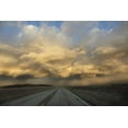 thumbnail image 2 of Grall, Don 24x17 White Modern Wood Framed Museum Art Print Titled - CO, Storm clouds at sunrise above South Park, 2 of 4