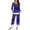 Blue, variant on Spring Tops for Women!ChaoHeng Two Piece Outfits for Women 2024 Christmas Save Up Under 50% Fashionable(Blue,M)