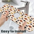 thumbnail image 6 of Sikiie Cute Armadillo1 Splash Guard for Sink Faucet-1 PC Super Absorbent Fast Drying Mat Sink Gadgets-Splash Guard for Kitchen, Sink Mat, 6 of 7