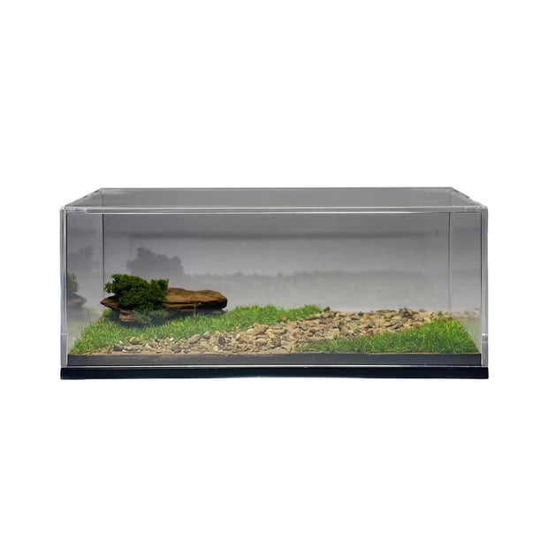 Caja de exhibición de modelos de automóviles a escala 1:64, base de diorama de escena en miniatura coleccionable, vitrina de exhibición de automóviles