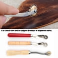 thumbnail image 4 of Durable Sewing Roulette, Stable Stitch Marker, For Fabric Paper Wallpaper Cutting Cloth, 4 of 8