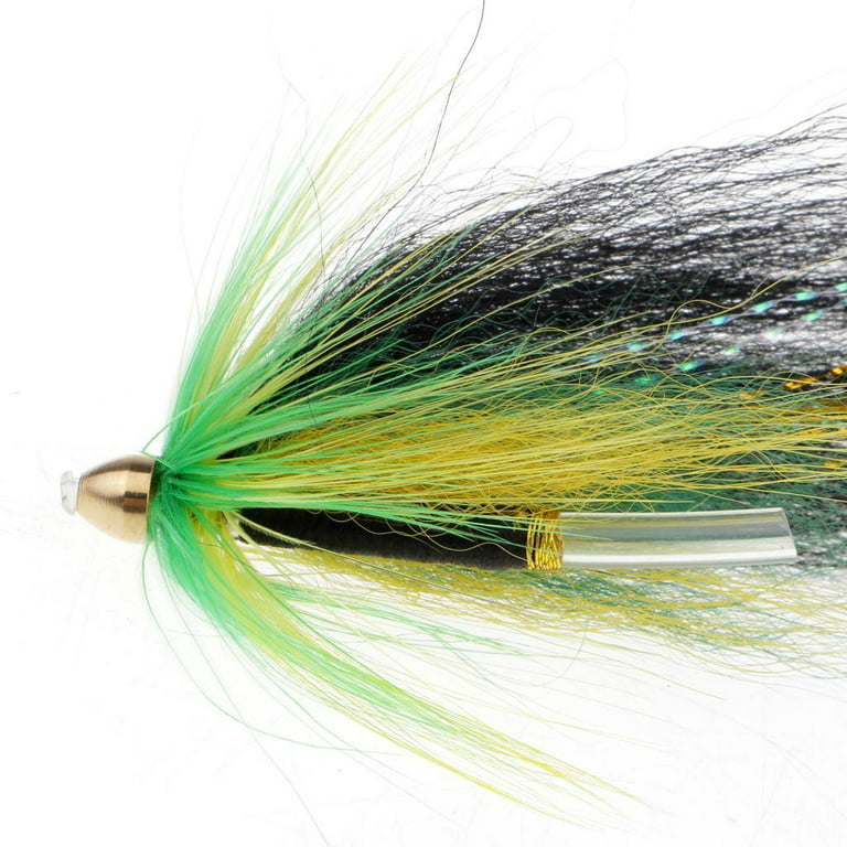 4x Tube Flies Salmon And Sea Trout Fly Fishing Saltwater Colorful