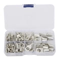 thumbnail image 2 of Accessoires de Câblage, 60pcs Silver SC Buckle Terminal de Pièces Électriques Élégant et Moderne, 2 of 8