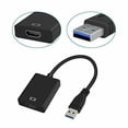 thumbnail image 1 of USB to HDMI Adapter, USB 3.0/2.0 to HDMI Cable Multi-Display Video Converter- PC Laptop Windows 7 8 10,Desktop, Laptop, PC, Monitor, Projector, HDTV.[Not Support Chromebook], 1 of 6