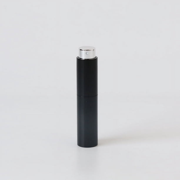 Botella de perfume de 10 ml, botella rociadora de alta gama, arcoíris, portátil, giratoria, sin tapa, desinfectante, paquete secundario de agua