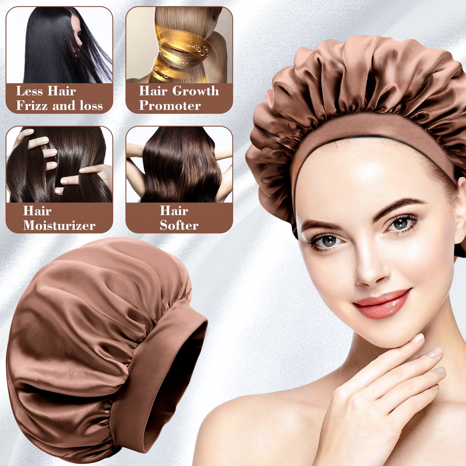 Benefits Of Do Satin Bonnets Work ViviDreamore Satin Silk Sleep