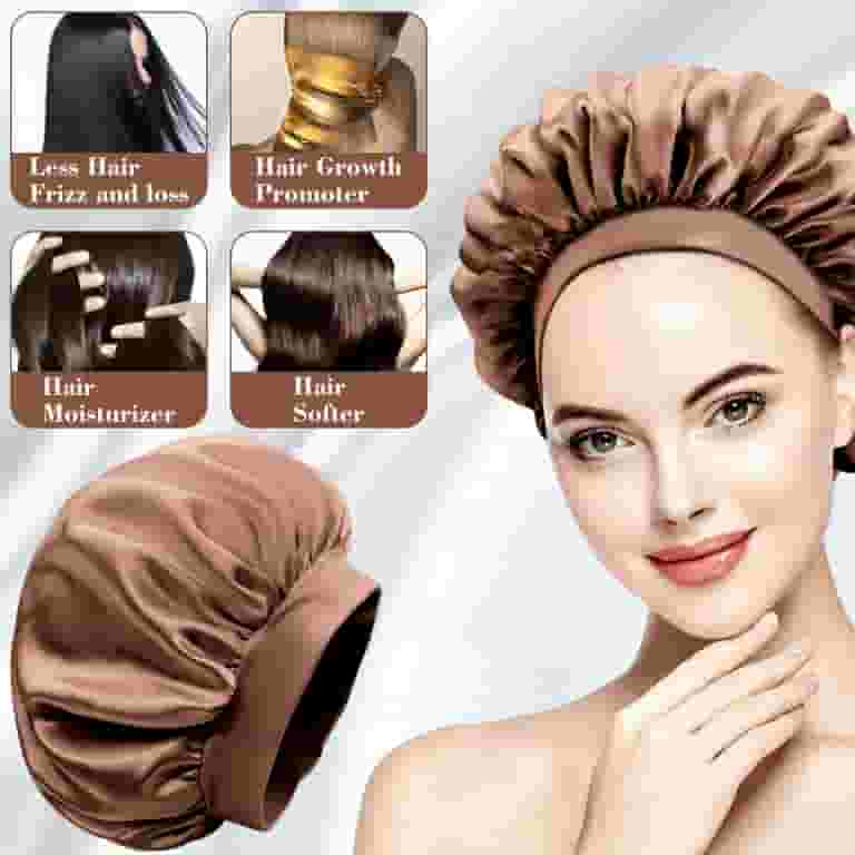 Benefits Of Do Satin Bonnets Work ViviDreamore Satin Silk Sleep