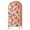 Multicolor, variant on Pink Orange Floral Wedding Arch Cover,Stretchy Spandex Arch Backdrop Stand Covers 7.2 FT,Spring Blossom Botanical Flowers Round Top Arched Backdrop Cover for Birthday Party Ceremony Baby Shower Event