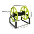 thumbnail image 6 of Hose Reel Garden Hose Holder 100m/328.1ft Water Hose Reel Storage 180 ° Rotation 59*39*50cm, 6 of 15
