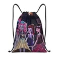 thumbnail image 1 of Pofeuu Monster High for Water-Resistant 210D Drawstring Bag Compact Foldable Design Gym Yoga Travel Essentials Lightweight Carryall-Medium, 1 of 6