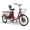 EWheels EW-29 Electric Trike Tricycle Scooter - Red