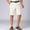 Beige, variant on Casual Shorts Mens Fishing Shorts High Waist Stretchy Regular Fit Mens Elastic Waist Shorts with Pockets Trendy Beach Accessories Must Haves for Summer and Trip XS-5XL