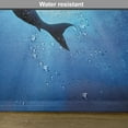 thumbnail image 6 of Ambesonne Shark Place Mats Set of 4, Fishes Circling in Ocean, Standard Size, Royal Blue, 6 of 6