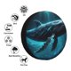 thumbnail image 4 of Balery Vintage Blue Pattern Whale Cubiertas para Neumáticos - Protector Resistente para Neumáticos de Camioneta, SUV, Remolque, Camper y RV-17 inch, 4 of 6