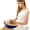 Blue, variant on BOKYAN Multifunction Laptop Desk Portable Learning Writing Table Bed Table Home Outdoor Lap Desk with Cushion Support Blue 15.8 inches / 40.0 cm for Office and Study Use