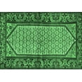 thumbnail image 1 of Ahgly Company Indoor Rectangle Persian Emerald Green Traditional Area Rugs, 5' x 8', 1 of 4
