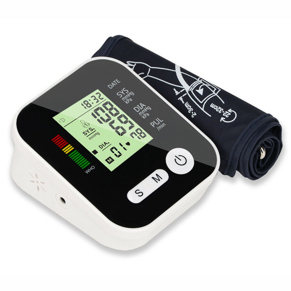 Automatic Digital Arm Blood Pressure Monitor Bp Cuff Gauge Home Machine