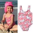 thumbnail image 1 of Maillot de Bain pour Bébé Fille Unicorn Plage Natation Vêtements de Bain, 1 of 5