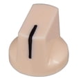 thumbnail image 3 of 12 Pcs Guitar Speed Control Top Guitar Amplifier Hat Knobs for Electric Guitar Light Yellow, 3 of 8