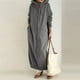 thumbnail image 4 of Chaquetas y abrigos casuales con capucha de manga larga para mujer, suéter deportivo con capucha para otoño e invierno, abrigo informal de manga larga con cremallera, bata de color liso de talla grand, 4 of 7