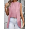 thumbnail image 6 of Womens Business Casual Tank Top Summer Sleeveless Outfits 2025 Spring Trendy Dressy Work Shirts Pink S, 6 of 8