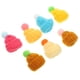 thumbnail image 4 of 7 minigorritos elásticos de lana para decorar botellas de vino (colores variados), 4 of 6