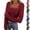 Army Green, variant on pstuiky Long Sleeve Shirts for Women Trendy Scoop Neck Solid Color Women'S Clothing Formal Loose Fit Comfortable Spring Tops Women'S Workout Tops