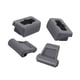 thumbnail image 4 of 2 piezas 1078110141 Clips para visera solar, accesorios profesionales resistentes, reemplazo directo Gris, 4 of 9