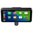 thumbnail image 4 of iSpchen 6.25-Inch Motorcycle GPS Navigation Screen with 1080P Dash Cam for Bikes with Wireless CarPlay & Android Auto IP67 Waterproof Dual-Bluetooth Loop Recording GPS Tracking, 4 of 16