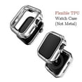 thumbnail image 4 of LGSY Compatible with Apple Watch Band Series 8 7 6 5 4 3 2 1 SE 38mm 40mm 41mm Women and Men Stainless Steel Strap with TPU Case for iWatch Bands, 4 of 7
