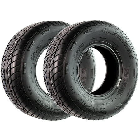 eCustomrim Radial 2-Pack Trailer Tire ST205/65-10 10 Inch Load E 6 Year Warranty