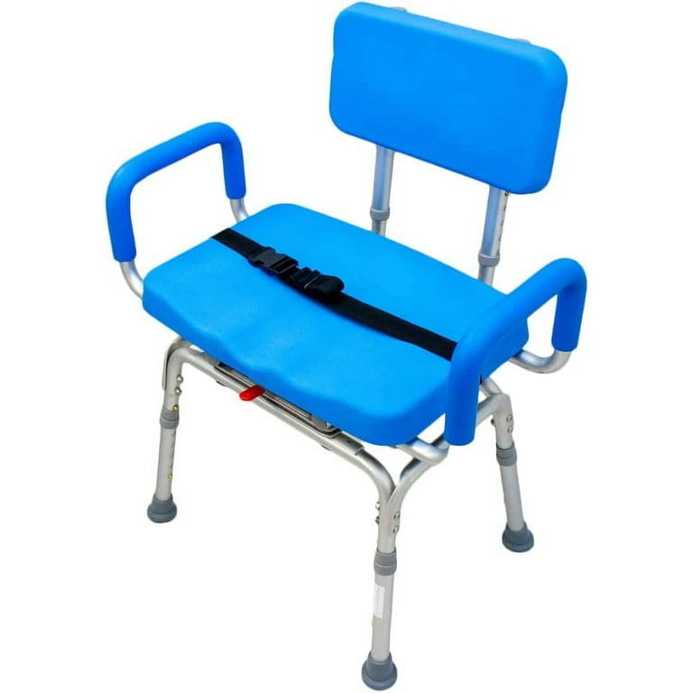 Platinum Health Bariatric Swivel Seat Bath Chair 600lbs with Padded Back and Arms Walmart