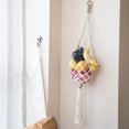 thumbnail image 2 of Boho Hanging Fruit Basket Produce Storage Organizer for Vegetable, 2 of 10