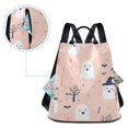 thumbnail image 5 of FORMRS Women's Travel Backpack Purse Anti-Theft Hidden Pockets Casual Shoulder Bag, Cute Cartoon Halloween, 5 of 7