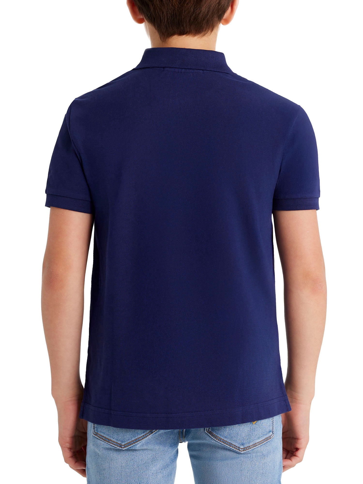 U.S. Polo Assn. Boys Pique Polo Shirt, Sizes 4-18