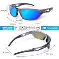 thumbnail image 3 of Gafas Deportivas RIVBOS RB831 Transparente con Lentes Gris/Azul, 3 of 6