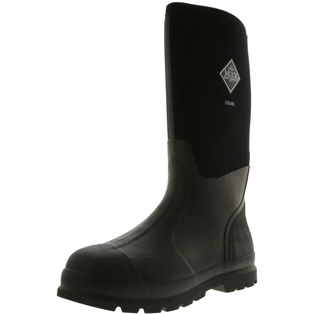 Bottes de Pluie en Tissu Noires Hauteur Genou Muck Boot Company Chore - 13M / 12M