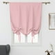 thumbnail image 1 of Oucaili Ate la cortina opaca para la cocina del baño, cortinas romanas con globos ajustables para ventanas pequeñas, cenefa para oscurecer la habitación, cortinas, panel, bolsillo para barra, 1 of 7