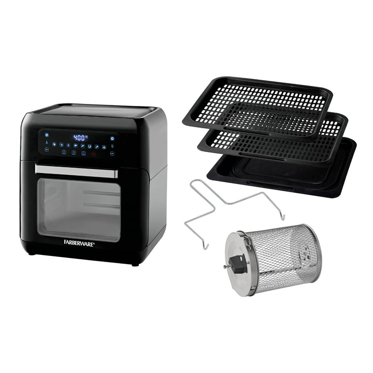 Farberware 6-Quart Digital XL Air Fryer Oven, Black 