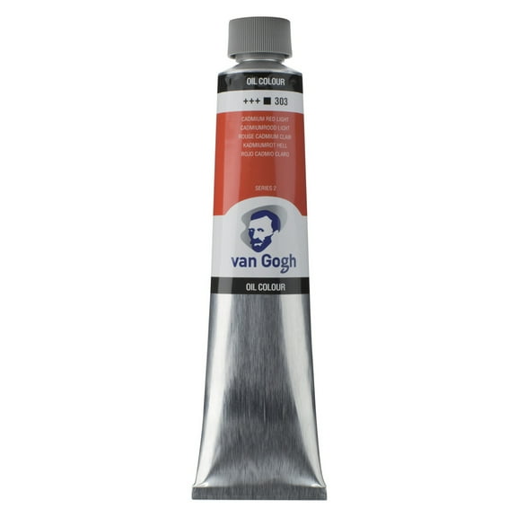 Van Gogh Oil Color, 200ml Tube, Cadmium Red Light