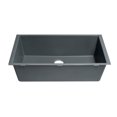 thumbnail image 4 of Alfi Brand AB3322UM-T Titanium 33 in. Single Bowl Undermount Granite Composite Kitchen Sink, 4 of 9