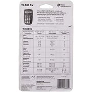 Texas Instruments TI-503 SV Standard Function Calculator, Black