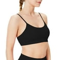 thumbnail image 2 of SHENGYUAN Sports Bras for Women Comfy WomenSolid Color and Leisure Bra With Chest Pad Women's Small Suspender Nude Yoga Vest Black,M, 2 of 4